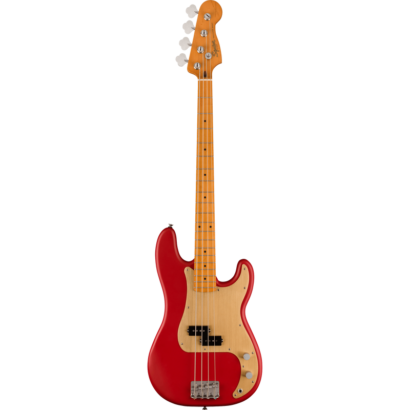 Squier 40th Anniversary Precision Bass, Vintage Edition, Maple, Satin Dakota Red