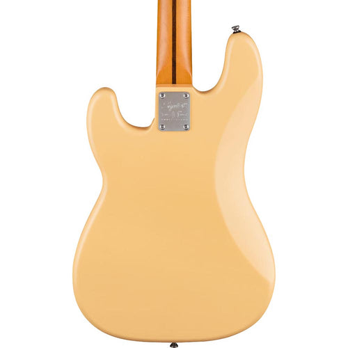 Squier 40th Anniversary Precision Bass, Vintage Edition, Maple, Satin Vintage Blonde