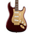 Squier 40th Anniversary Stratocaster Electric Guitar, Laurel, Gold Edition, Ruby Red Metallic