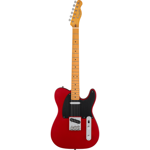 Squier 40th Anniversary Telecaster, Vintage Edition, Maple, Satin Dakota Red