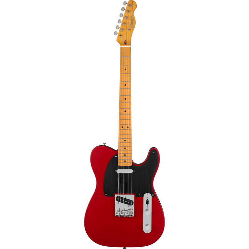 Squier 40th Anniversary Telecaster, Vintage Edition, Maple, Satin Dakota Red