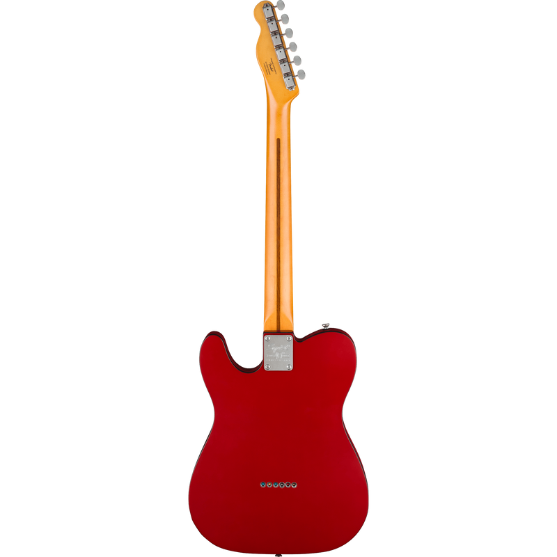 Squier 40th Anniversary Telecaster, Vintage Edition, Maple, Satin Dakota Red
