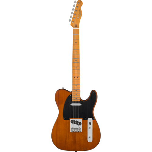 Squier 40th Anniversary Telecaster, Vintage Edition, Maple, Satin Mocha