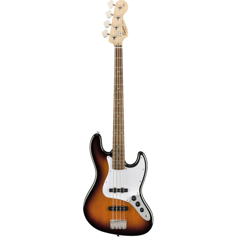Squier Affinity Series Jazz Bass, Laurel, Brown Sunburst