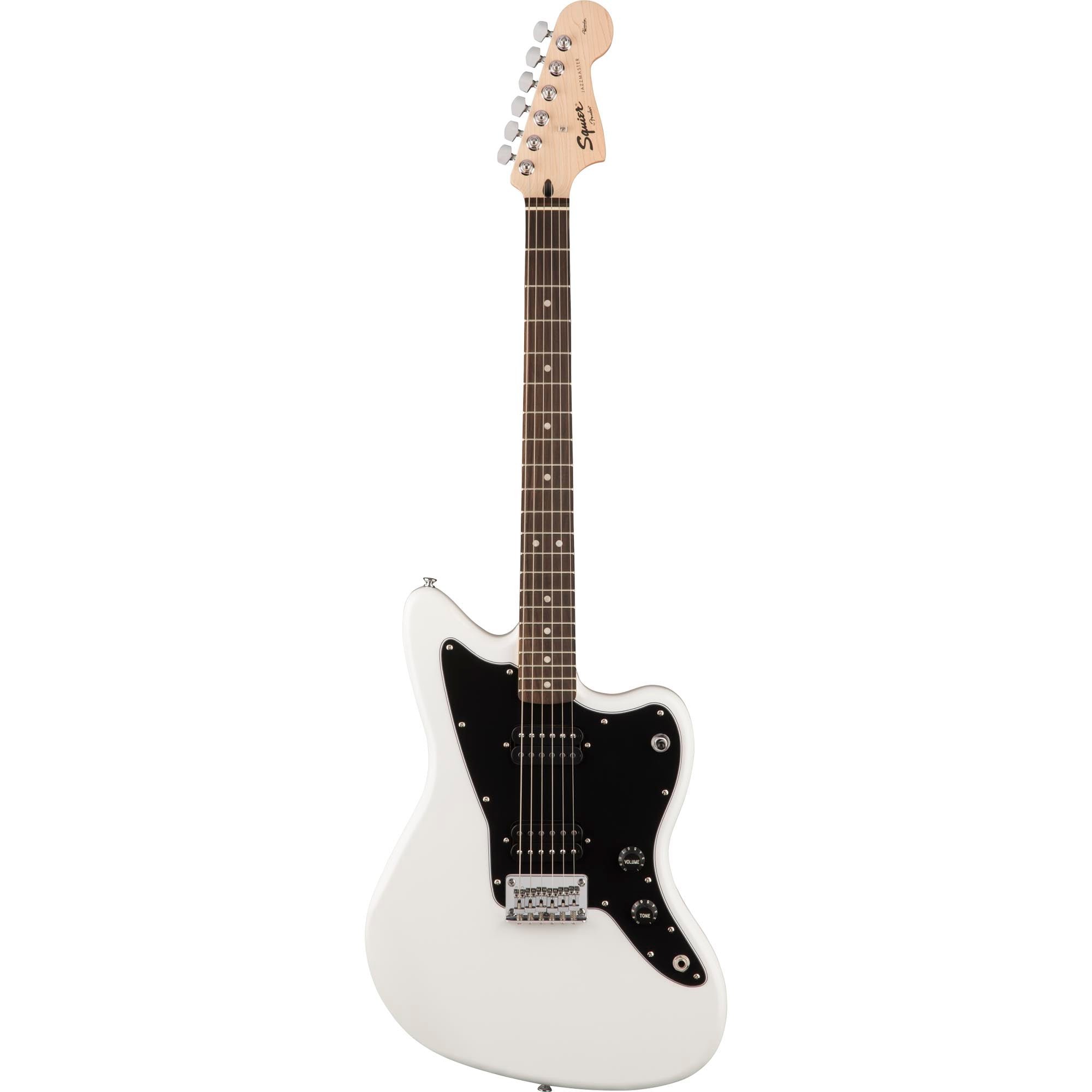 Squier Affinity Series Jazzmaster HH Laurel, Arctic White – Russo
