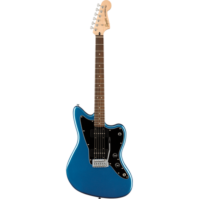 Squier Affinity Series Jazzmaster Laurel, Black Pickguard, Lake Placid Blue