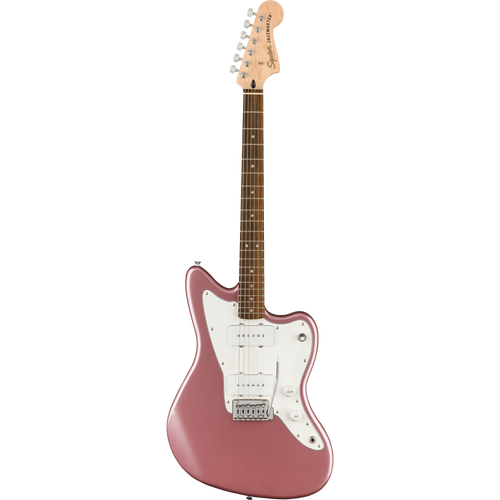 Squier Affinity Series Jazzmaster Laurel, White Pickguard, Burgundy Mist