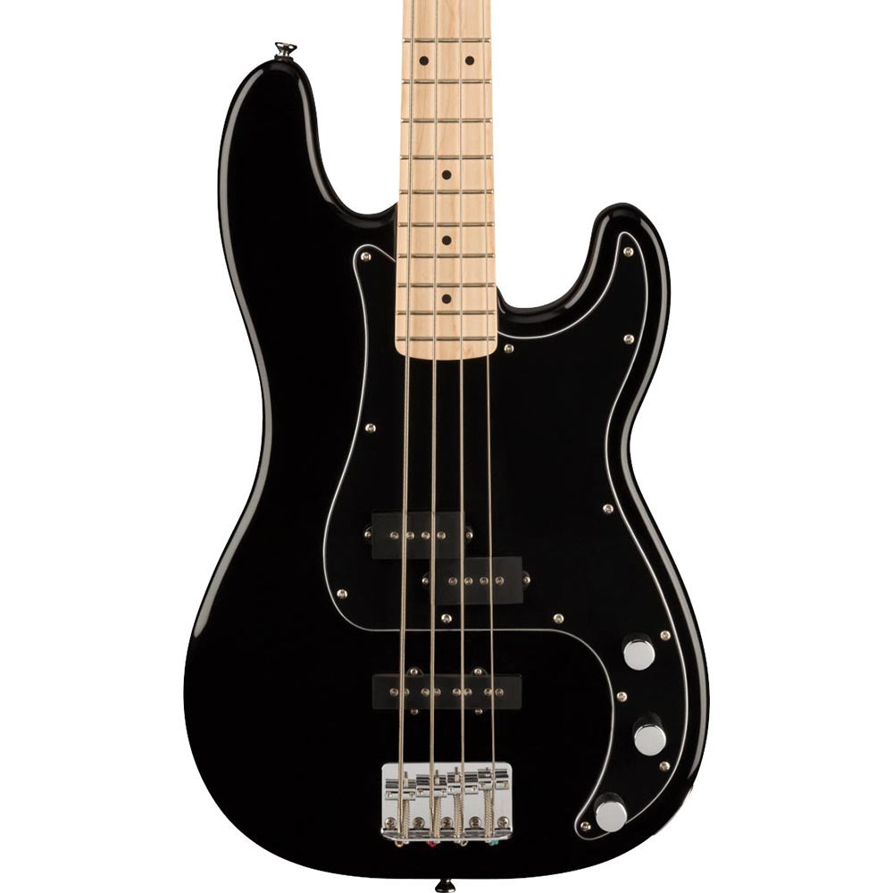 Squier Affinity Series Precision Bass PJ Maple, Black Pickguard, Black
