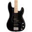Squier Affinity Series Precision Bass PJ Maple, Black Pickguard, Black