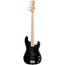 Squier Affinity Series Precision Bass PJ Maple, Black Pickguard, Black