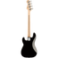 Squier Affinity Series Precision Bass PJ Maple, Black Pickguard, Black