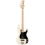Squier Affinity Series Precision Bass PJ Maple, Black Pickguard, Olympic White