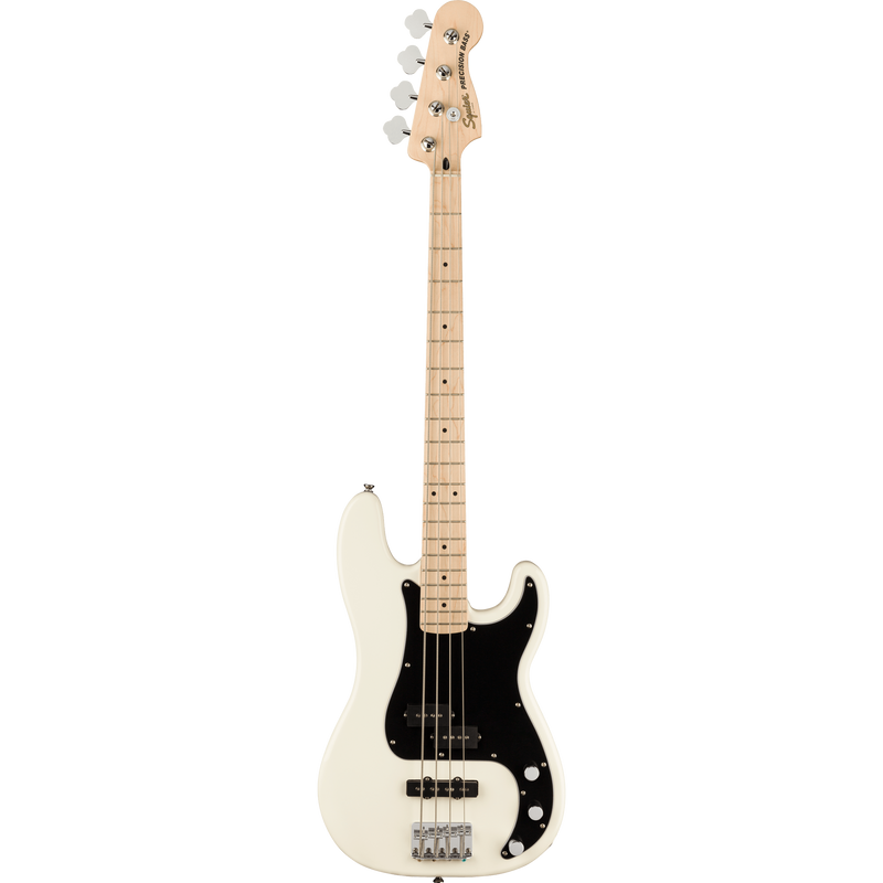Squier Affinity Series Precision Bass PJ Maple, Black Pickguard, Olympic White