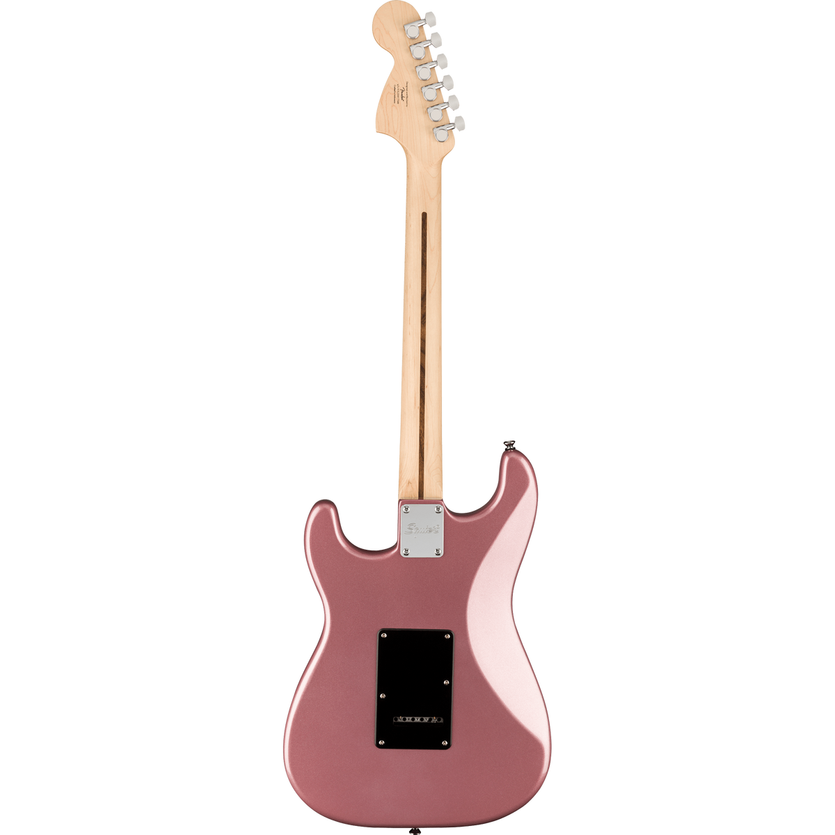 Squier Affinity Series Stratocaster HH Laurel, Black Pickguard, Burgundy Mist