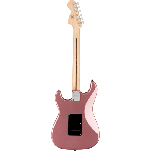 Squier Affinity Series Stratocaster HH Laurel, Black Pickguard, Burgundy Mist