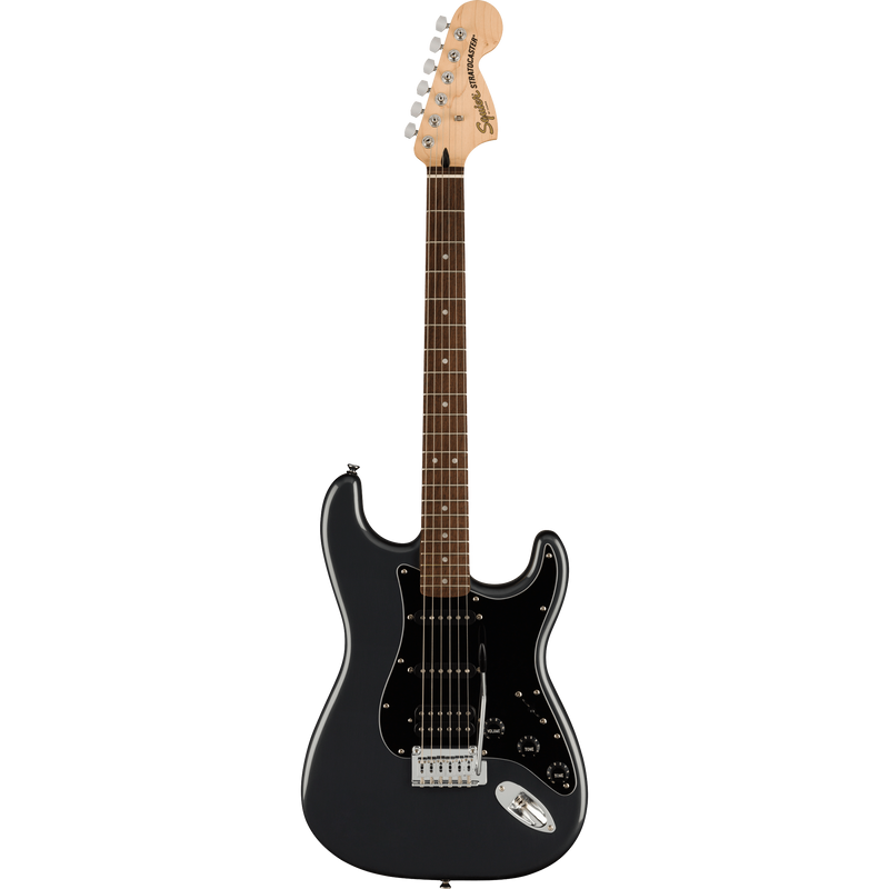Squier Affinity Series Stratocaster HSS Pack Laurel, Charcoal Frost, Metallic 120V