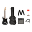 Squier Affinity Series Stratocaster HSS Pack Laurel, Charcoal Frost, Metallic 120V