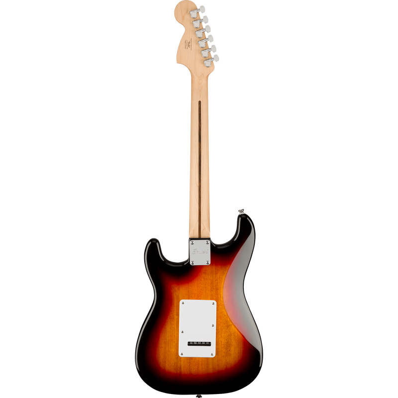 Squier Affinity Series Stratocaster Laurel, White Pickguard, 3 Color Sunburst