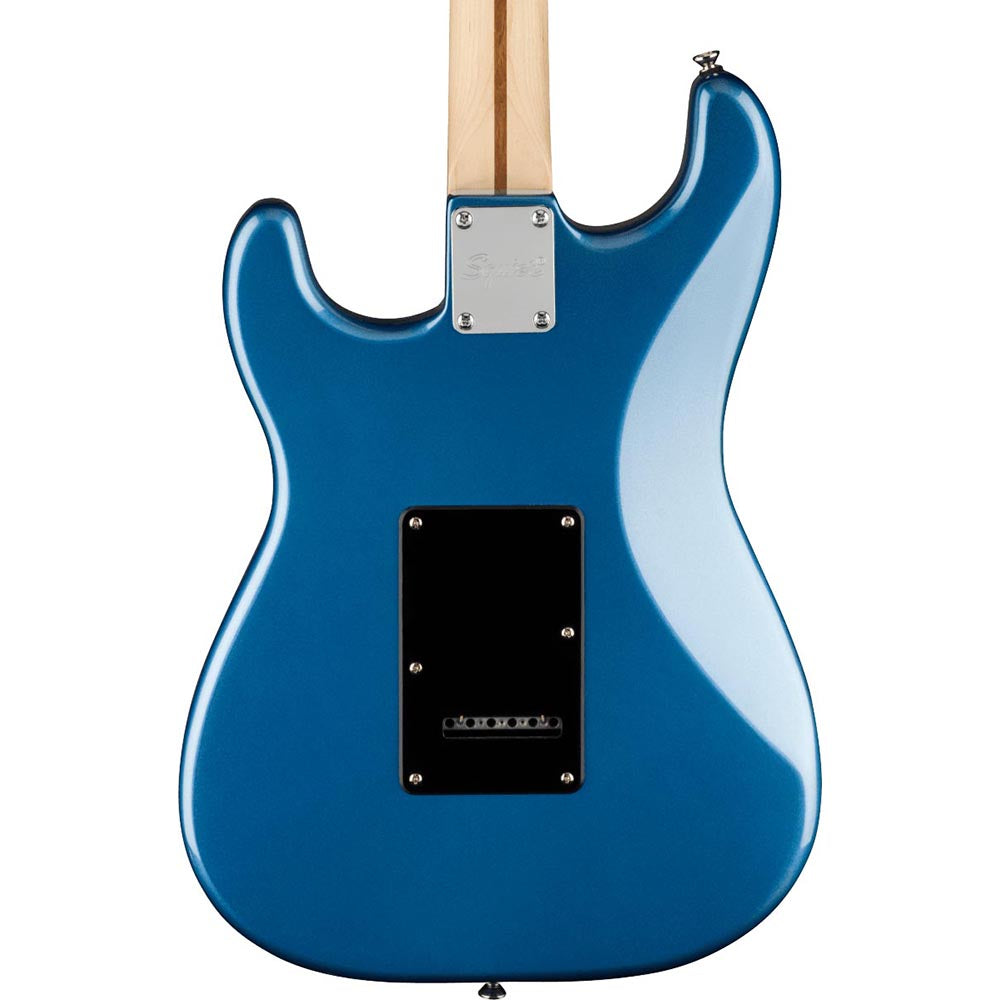 Squier Affinity Series Stratocaster Maple, Black Pickguard, Lake Placid Blue