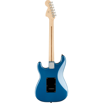 Squier Affinity Series Stratocaster Maple, Black Pickguard, Lake Placid Blue