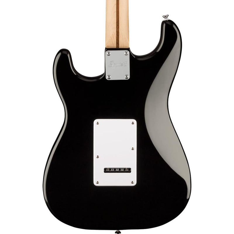 Squier Affinity Series Stratocaster Maple, White Pickguard, Black