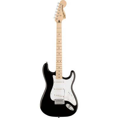 Squier Affinity Stratocaster Electric Guitar, Maple Fingerboard, Black