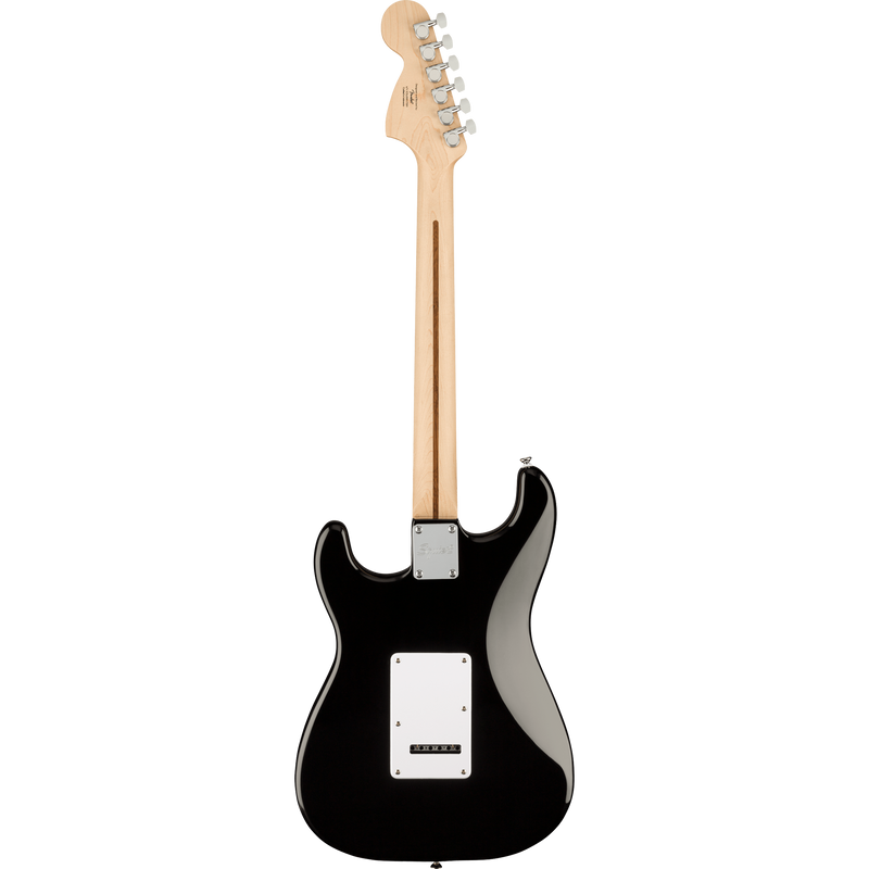 Squier Affinity Series Stratocaster Maple, White Pickguard, Black