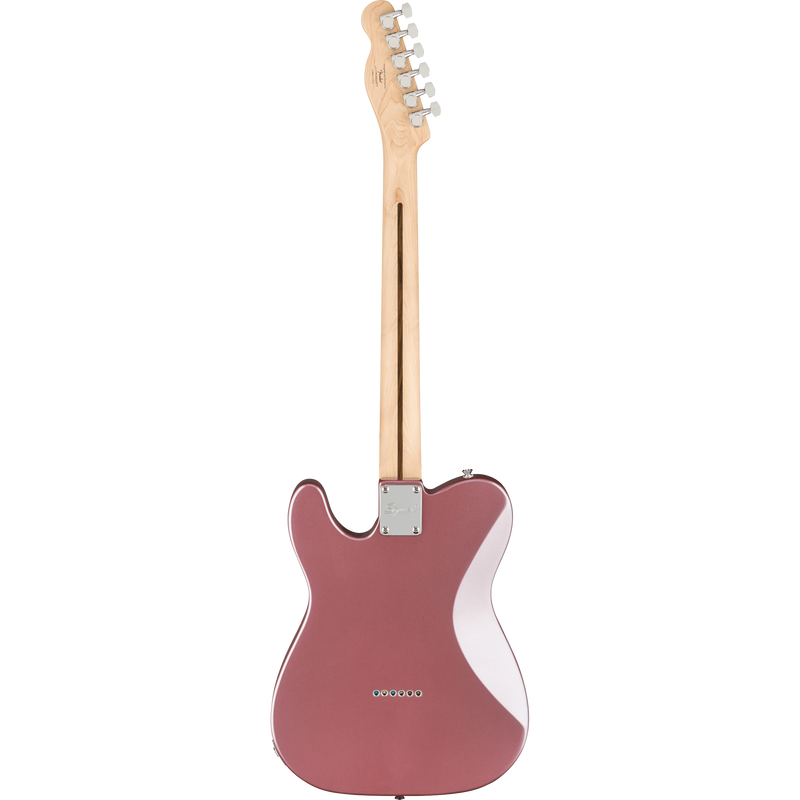 Squier Affinity Series Telecaster Deluxe Electric Guitar Laurel, White Pickguard, Burgundy Mist