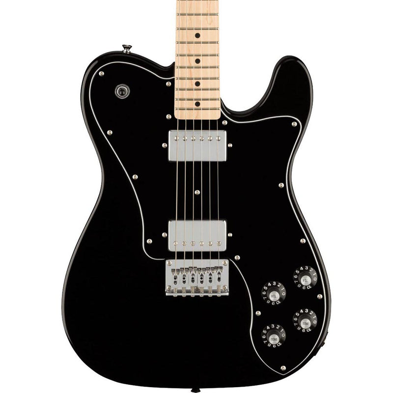 Squier Affinity Series Telecaster Deluxe Maple, Black Pickguard, Black