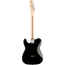 Squier Affinity Series Telecaster Deluxe Maple, Black Pickguard, Black