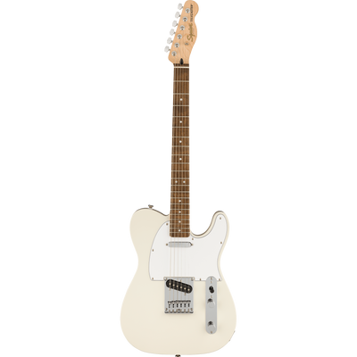 Squier Affinity Series Telecaster Laurel, White Pickguard, Olympic White