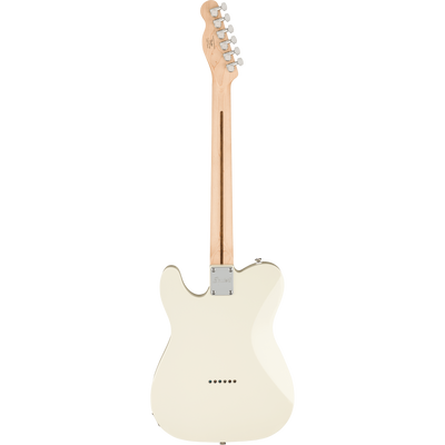 Squier Affinity Series Telecaster Laurel, White Pickguard, Olympic White
