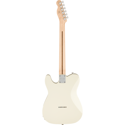Squier Affinity Series Telecaster Laurel, White Pickguard, Olympic White