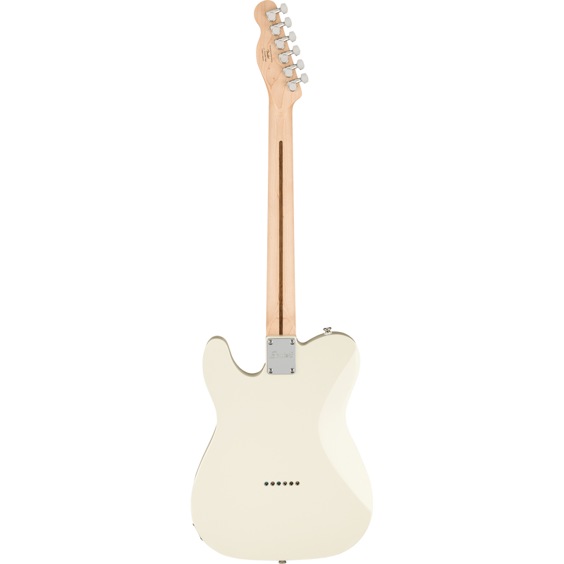 Squier Affinity Series Telecaster Laurel, White Pickguard, Olympic White