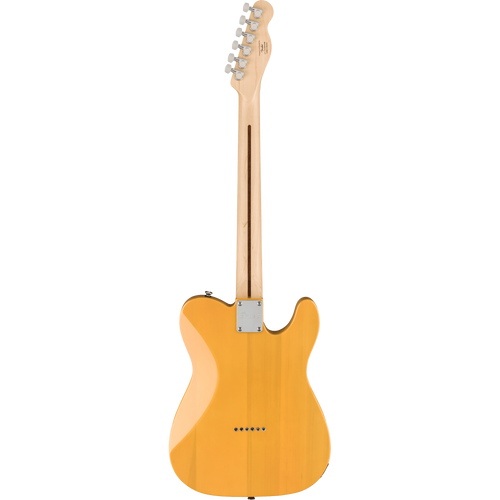 Squier Affinity Series Telecaster Left Handed Maple, Black Pickguard, Butterscotch Blonde