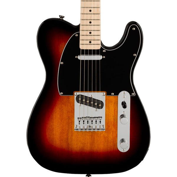 Squier Affinity Series Telecaster Maple, Black Pickguard, 3 Color Sunburst