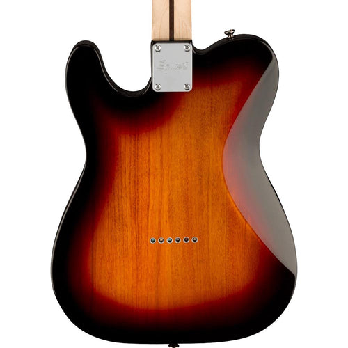Squier Affinity Series Telecaster Maple, Black Pickguard, 3 Color Sunburst