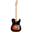Squier Affinity Series Telecaster Maple, Black Pickguard, 3 Color Sunburst