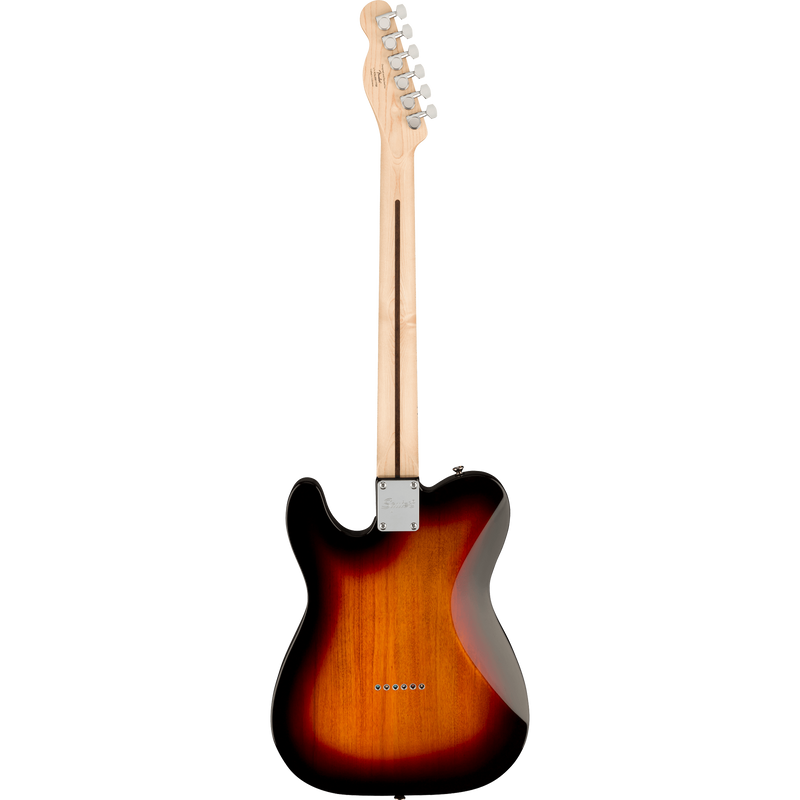 Squier Affinity Series Telecaster Maple, Black Pickguard, 3 Color Sunburst