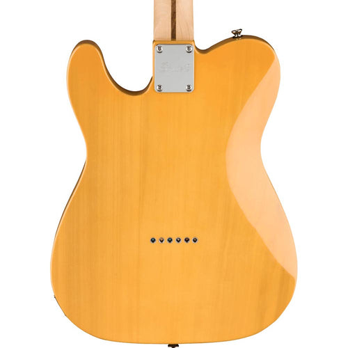 Squier Affinity Series Telecaster Electric Guitar Maple, Black Pickguard, Butterscotch Blonde