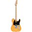 Squier Affinity Series Telecaster Electric Guitar Maple, Black Pickguard, Butterscotch Blonde