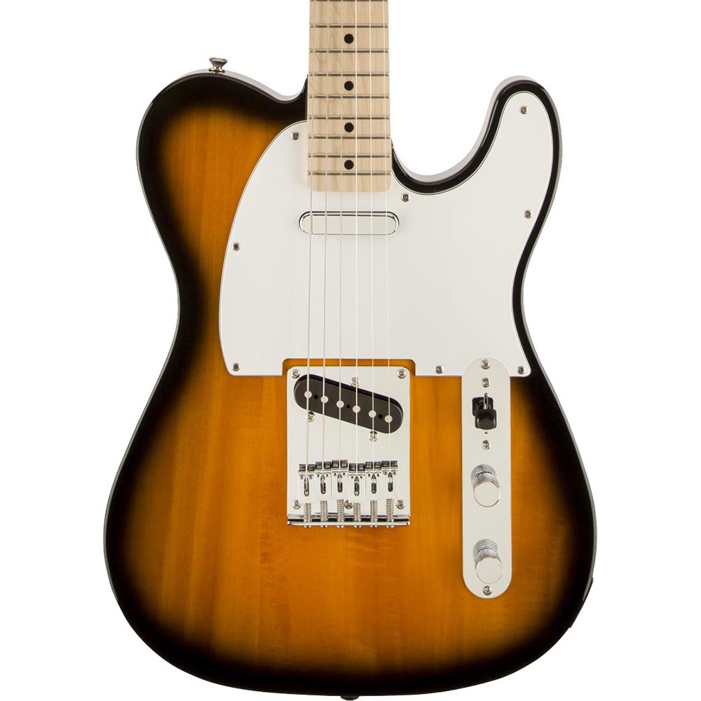 Squier Affinity Series Telecaster, Maple Fingerboard, 2 Color Sunburst