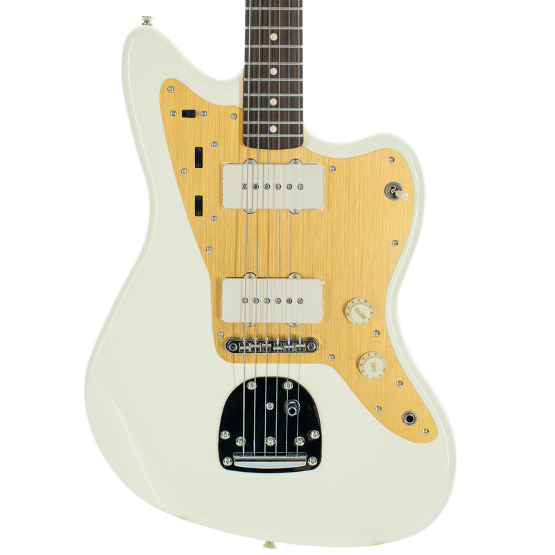Squier J Mascis Jazzmaster Electric Guitar, Laurel, Vintage White B-Stock