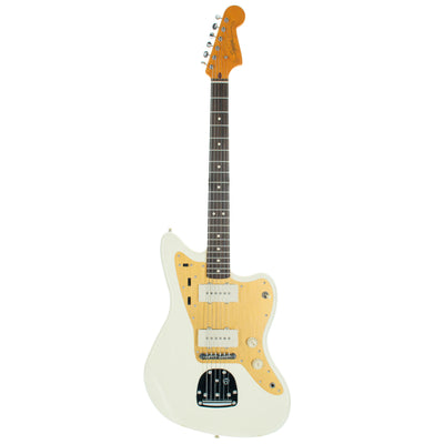 Squier J Mascis Jazzmaster Electric Guitar, Laurel, Vintage White B-Stock