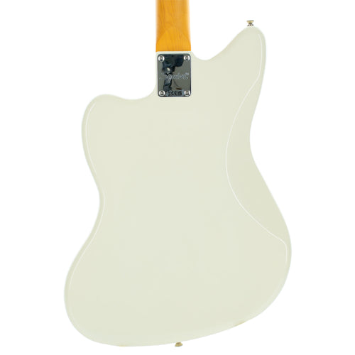 Squier J Mascis Jazzmaster Electric Guitar, Laurel, Vintage White B-Stock