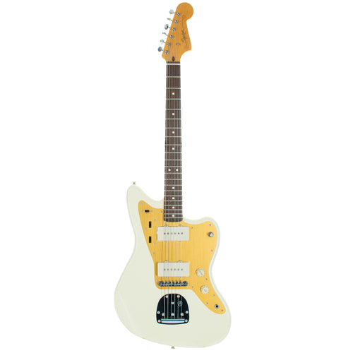 Squier J Mascis Jazzmaster Electric Guitar, Laurel, Vintage White B-Stock