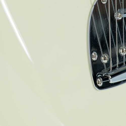 Squier J Mascis Jazzmaster Electric Guitar, Laurel, Vintage White B-Stock