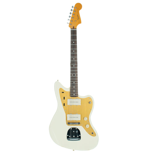 Squier J Mascis Jazzmaster Electric Guitar, Laurel, Vintage White B-Stock