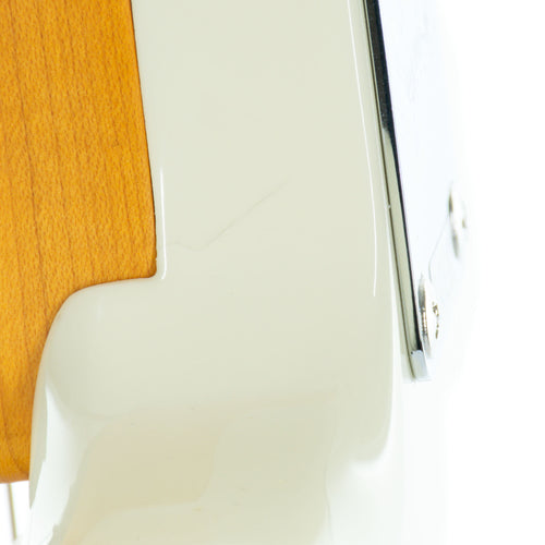 Squier J Mascis Jazzmaster Electric Guitar, Laurel, Vintage White B-Stock