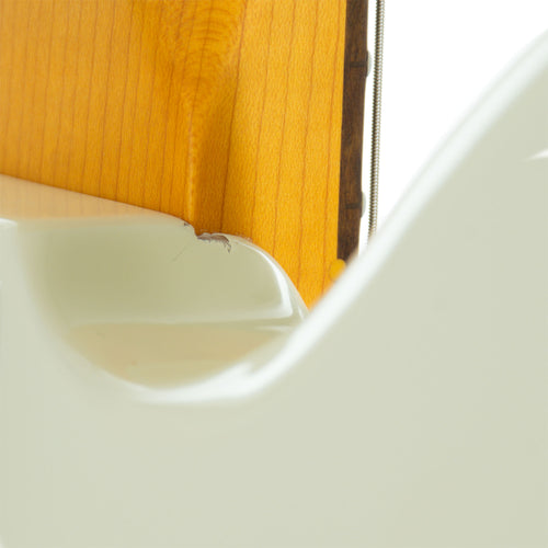 Squier J Mascis Jazzmaster Electric Guitar, Laurel, Vintage White B-Stock